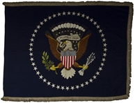 Extremely Scarce Set of Oval Office Flags, the 48-Star Flags Displayed in President Dwight D. Eisenhower's Oval Office in the White House -- 1 of 3 Known Sets From All U.S. Presidents in Private Hands